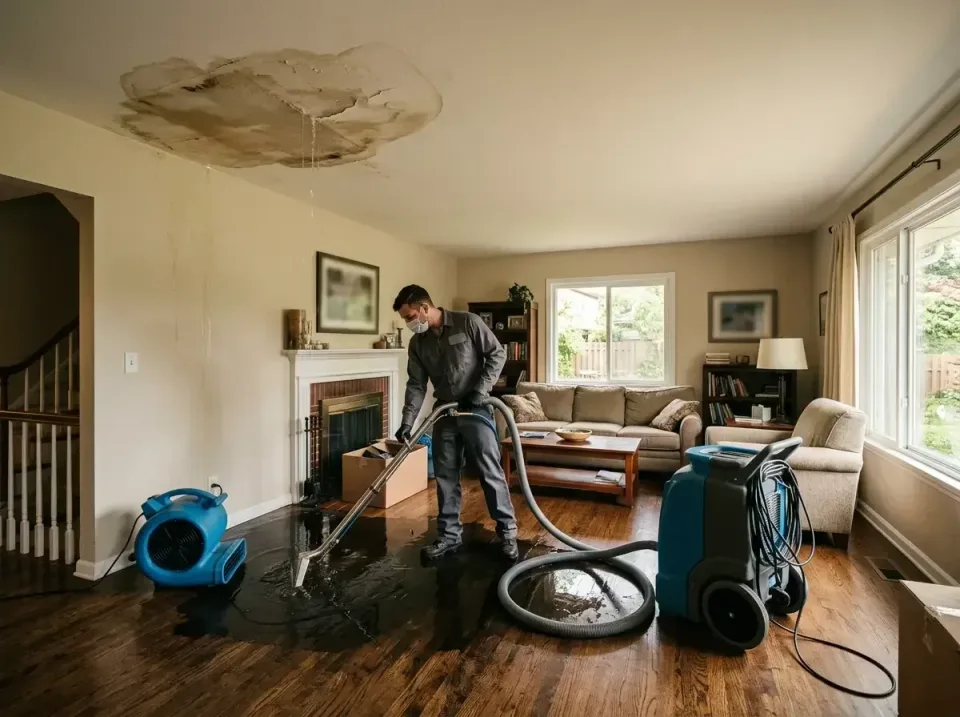 attic-pipe-burst-ceiling-drip-008 — frequently asked questions, Water Damage Restoration & Carpet Care in Dothan, AL